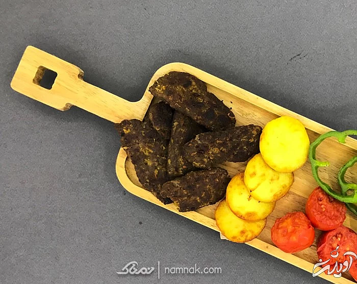 جمع شدن کباب تابه ای کباب تابه ای